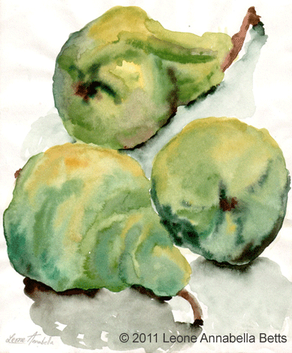 "Garden Pears" by Leone Annabella Betts